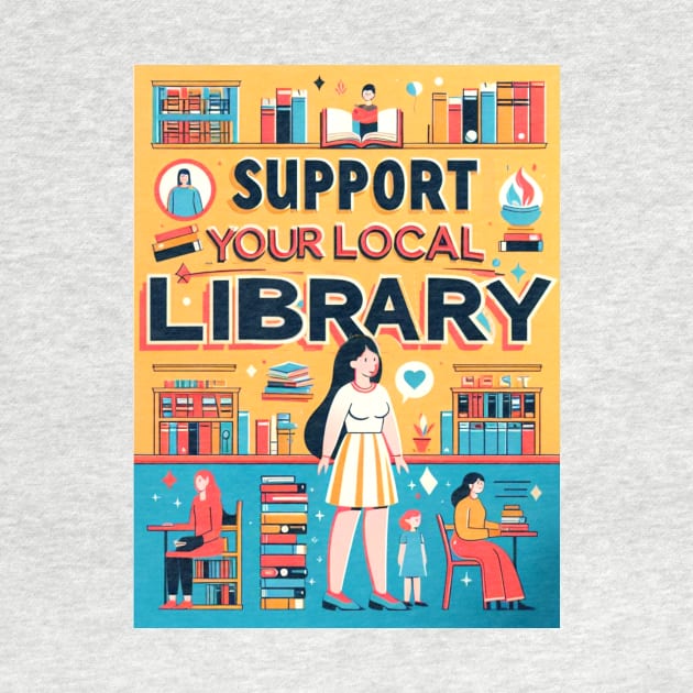 Support your local Library by Iceman_products